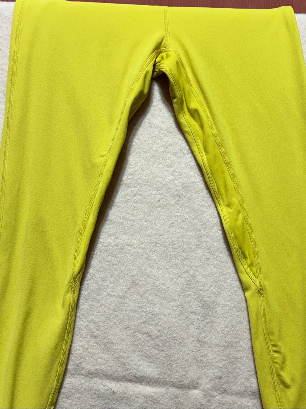Lululemon Align High-Rise Leggings Women’s Neon Yellow Lime Yoga Pants size 2-4 - Picture 5 of 5
